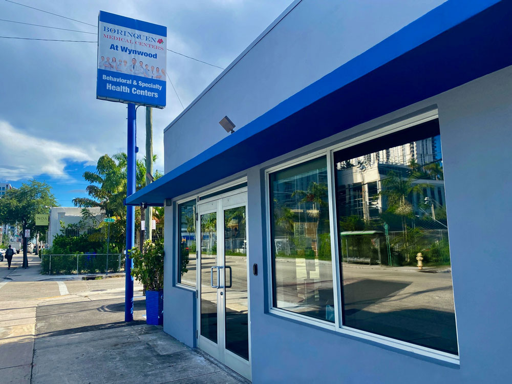 Photo of the entrance to the Wynwood location.