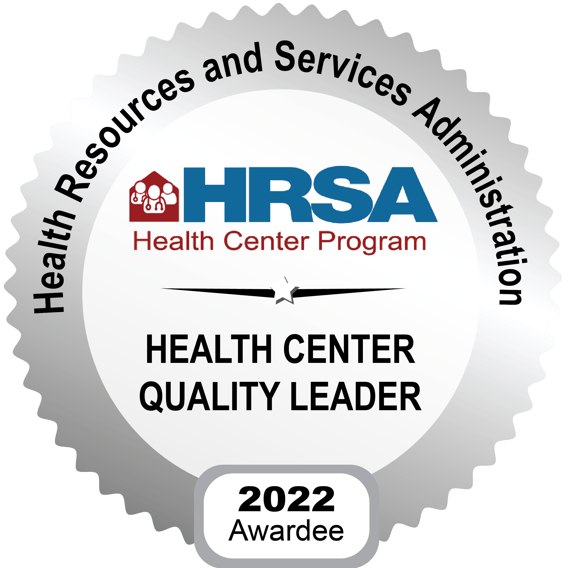 Health Resources and Services Administration Health Center Quality Leader 2022 Awardee