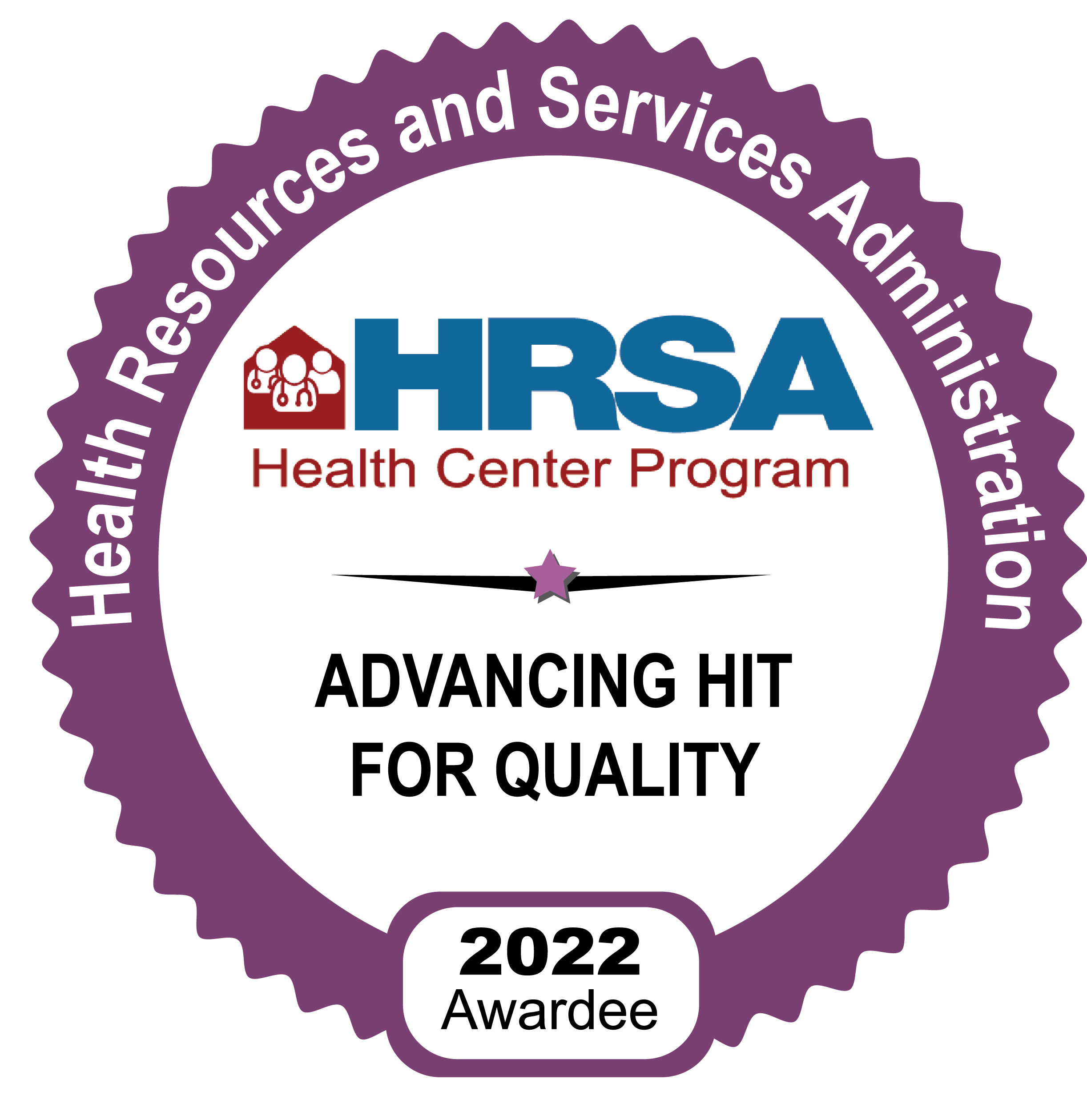 Health Resources and Services Administration Advancing HIT for Quality 2022 Awardee
