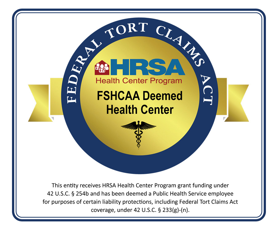 FTCA Seal 5.3.22 FSHCAA Deemed Health Center: